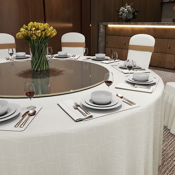 Thickened Hidden Flower Tablecloth
